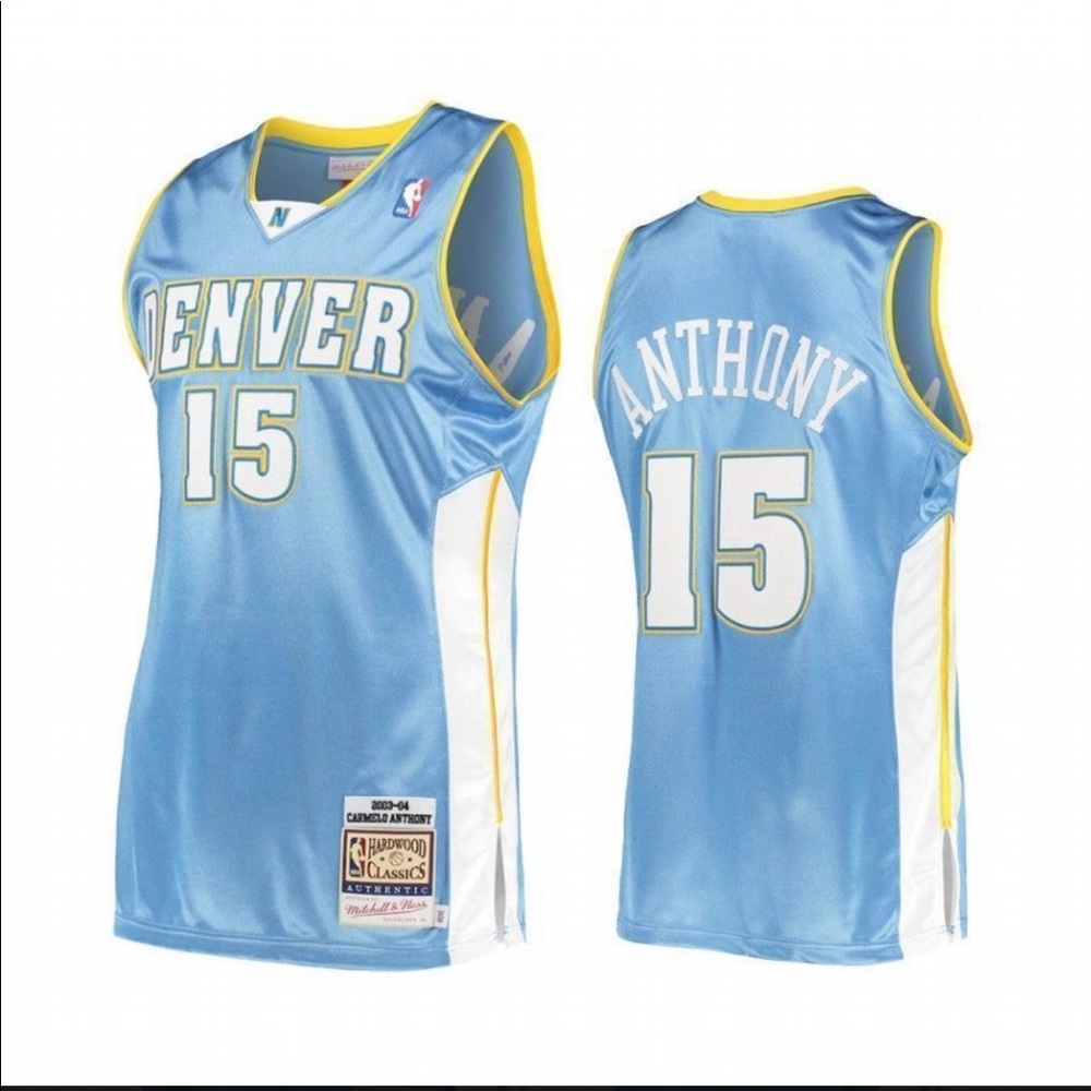 NWT  Mens Small Carmelo Anthony Jersey / Denver Nuggets